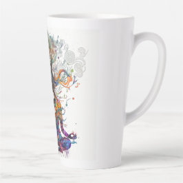 Taza De Café Latte Mujer inspirada Poción mágica Latte Mug