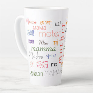 Taza De Café Latte Mujeres de las muchas maneras en que puedo llamart