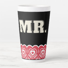 Taza De Café Latte Muñeca de café grande