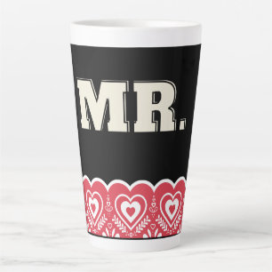 Taza De Café Latte Muñeca de café grande