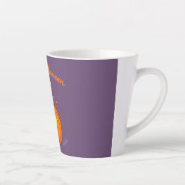 Taza De Café Latte Muñeca de calabaza Feliz Halloween