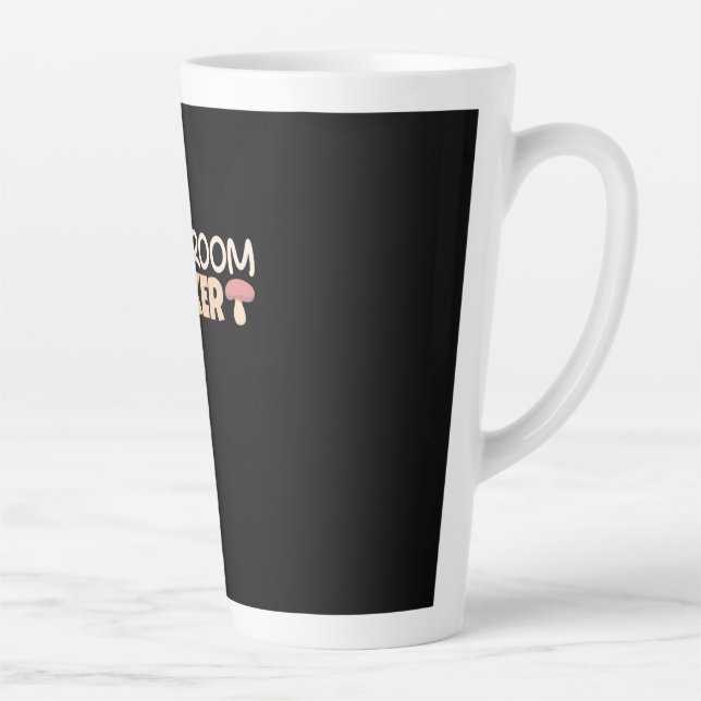 Taza De Café Latte Mushroom Pickers (Derecha)