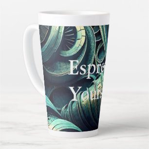 Taza De Café Latte Mutant 2 Latte Mug
