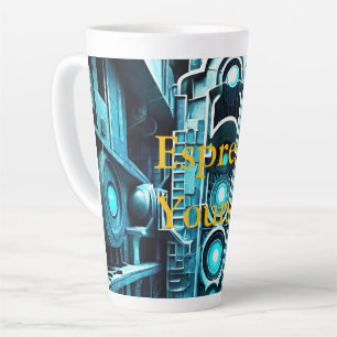 Taza De Café Latte Mutant 6 Latte Mug