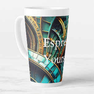 Taza De Café Latte Mutante 4 Latte Mug