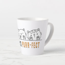 Taza De Café Latte Nadie es perfecto