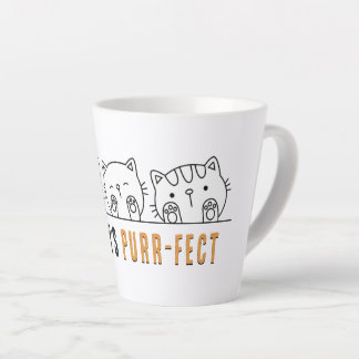 Taza De Café Latte Nadie es perfecto