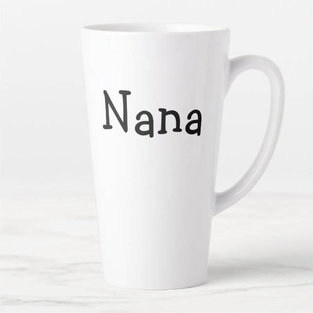 Taza De Café Latte Nana latte mug (Derecha)