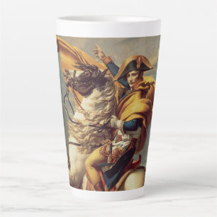 Taza De Café Latte Napoleón cruzando los Alpes-Jacques-Louis David