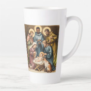 Taza De Café Latte Natividad nacimiento de Jesús