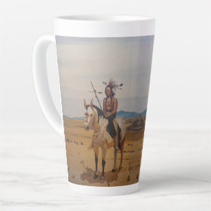 Taza De Café Latte Navajo, por Gary Poling