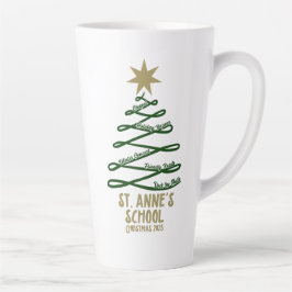 Taza De Café Latte Navidad 2025