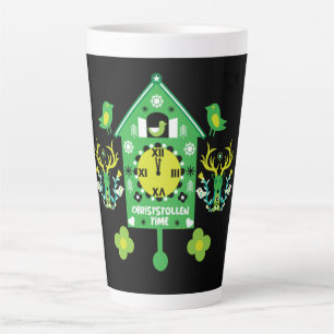 Taza De Café Latte Navidad en Weihnachtsstollen Stollen