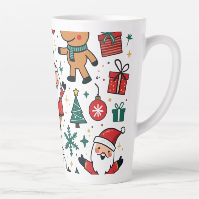 Taza De Café Latte Navidades 2024 (Derecha)