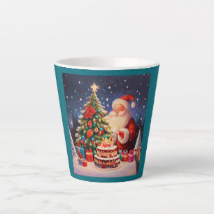 Taza De Café Latte Navidades Cumpleaños 10