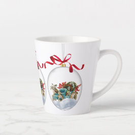 Taza De Café Latte navidades de jarras