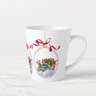 Taza De Café Latte navidades de jarras
