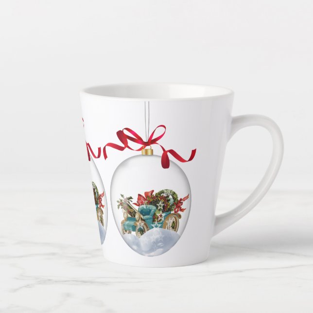 Taza De Café Latte navidades de jarras (Derecha)