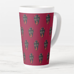 Taza De Café Latte Navidades de Krampus