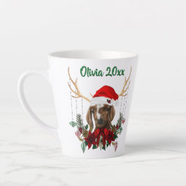 Taza De Café Latte Navidades festivos Boer Goat Niño