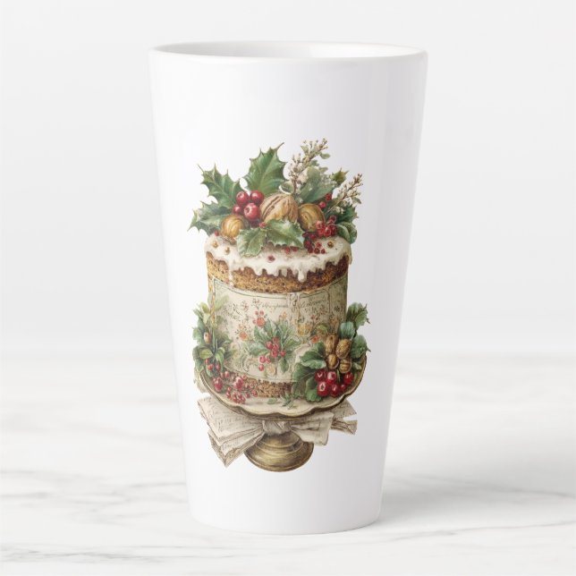 Taza De Café Latte Navidades festivos Latte Mug para adultos (Anverso)