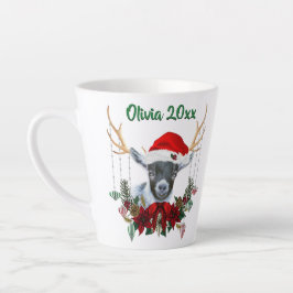 Taza De Café Latte Navidades festivos Pygmy Goat Kid