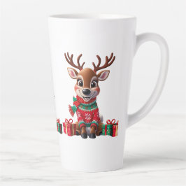 Taza De Café Latte Navidades graciosos de humor moderno de moda