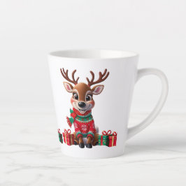 Taza De Café Latte Navidades graciosos modernos y de moda