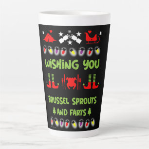 Taza De Café Latte Navidades Grumpy