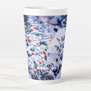 Taza De Café Latte Navidades Idyll hermoso