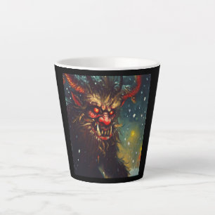 Taza De Café Latte Navidades Krampus 4