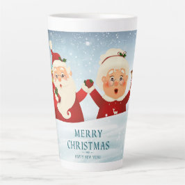 Taza De Café Latte Navidades Latte Mug
