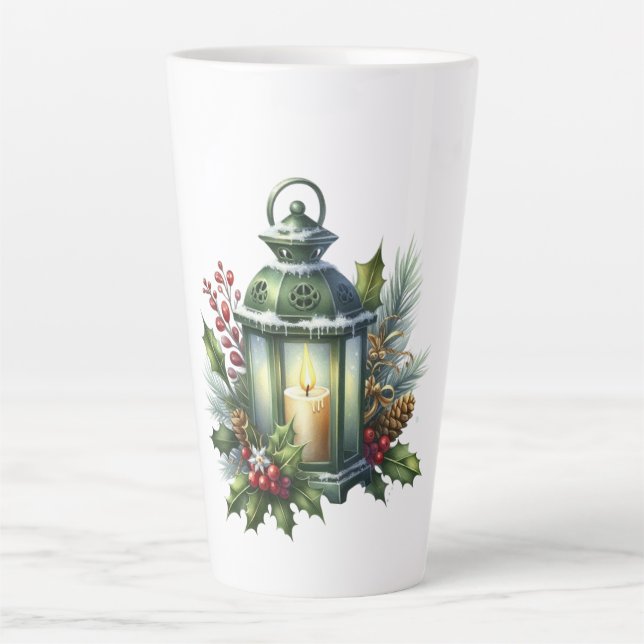 Taza De Café Latte Navidades Latte Mug (Anverso)