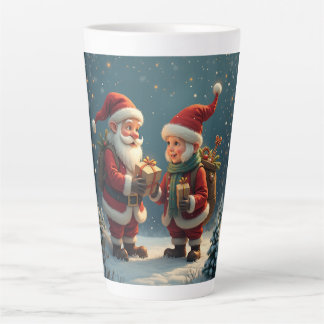 Taza De Café Latte navidades Latte Mug