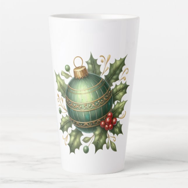 Taza De Café Latte Navidades Latte Mug para adultos (Anverso)