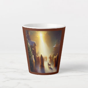 Taza De Café Latte Navidades Milagro 1