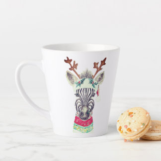 Taza De Café Latte Navidades modernos idea de regalo Latte Mug