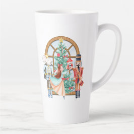 Taza De Café Latte Navidades Nutcracker Ballerina Mouse King