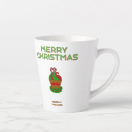 Taza De Café Latte Navidades quequito latte pequeño
