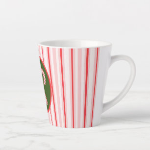 Taza De Café Latte Navidades/tazas de menta