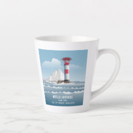 Taza De Café Latte Needles Lighthouse