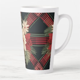 Taza De Café Latte "Negrita Check Classic Mug"