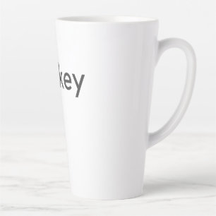 Taza De Café Latte negro