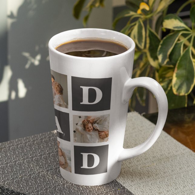 Taza De Café Latte Negro moderno | Fotografía del Collage | El mejor  (Subido por el creador)