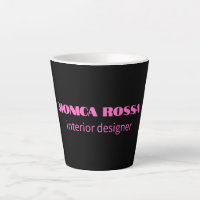 Neón simple profesional moderno negro rosa