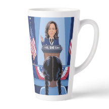 NIECE DE KAMALA HARRIS - SÍ PUEDE Latte Mug