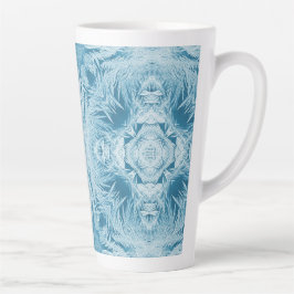Taza De Café Latte Nieve azul 099 2023