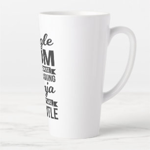 Taza De Café Latte Ninja multitarea de mamá soltera