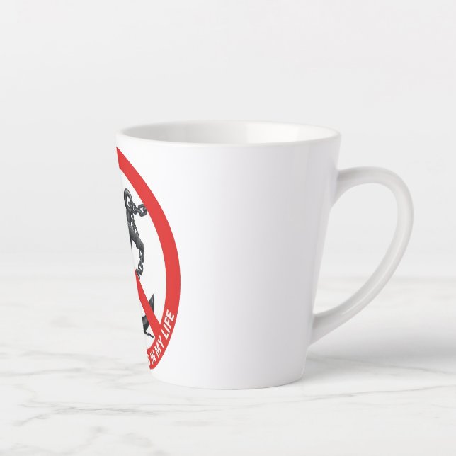 Taza De Café Latte No attachments in my life (Derecha)