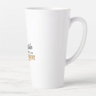 Taza De Café Latte No Confundas el Desierto con el Abandono